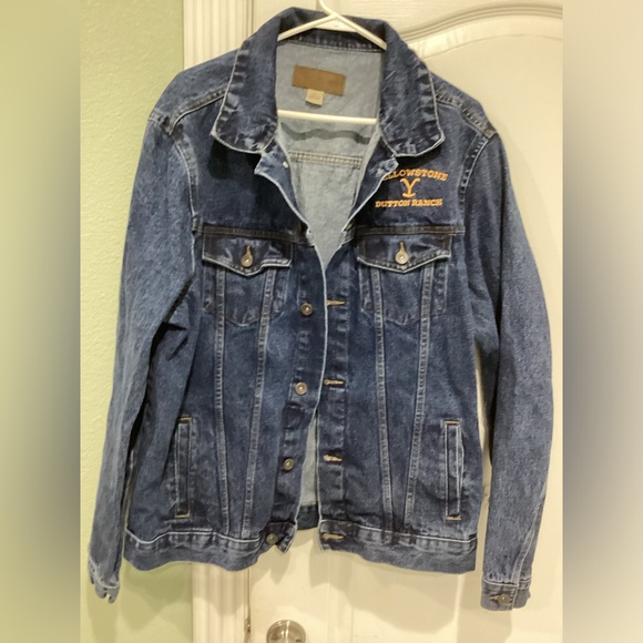 YellowStone Dutton Ranch Denim Jacket - Picture 2 of 2